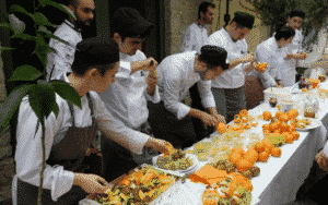 The orange, tangerine, kiwi and olive festival